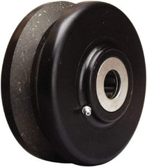 Hamilton - 6 Inch Diameter x 2-1/2 Inch Wide, Phenolic Caster Wheel - 1,120 Lb. Capacity, 3-1/4 Inch Hub Length, 1-15/16 Inch Axle Diameter, Plain Bore Bearing - Top Tool & Supply