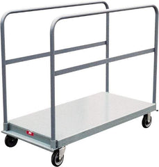 Jamco - 1,200 Lb Capacity Platform Truck - Steel Deck, 36" OAW, 9" Platform Height - Top Tool & Supply