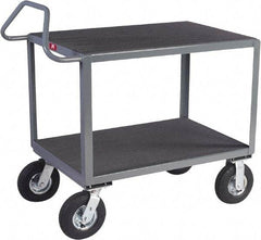 Jamco - 1,200 Lb Capacity, 48" Wide x 30" Long x 34" High Instrument Cart - 2 Shelf, Steel - Top Tool & Supply