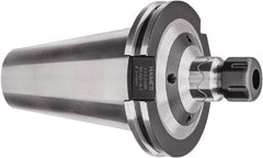 HAIMER - 1/8" to 3/4" Capacity, 6.3" Projection, CAT50 Taper Shank, ER32 Collet Chuck - 0.0001" TIR, Through-Spindle - Exact Industrial Supply