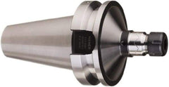 HAIMER - 1/8" to 3/4" Capacity, 5.12" Projection, BT50 Taper Shank, ER32 Collet Chuck - 0.0001" TIR, Through-Spindle - Exact Industrial Supply