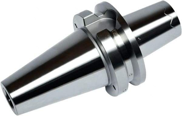 HAIMER - 10mm Hole Diam, SK50 Taper Shank Shrink Fit Tool Holder & Adapter - 160mm Projection, 24mm Nose Diam, 42mm Clamping Depth, 25,000 RPM, Through Coolant - Exact Industrial Supply