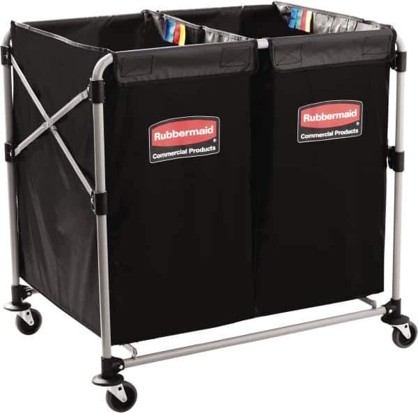 Rubbermaid - Vinyl Basket Truck - 24.1" Width - Top Tool & Supply