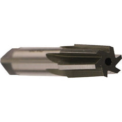 Emuge - 3/4" Pipe, 7/8" Small End Diam, 0.7874" Straight Shank, 35mm Flute, Taper Pipe Reamer - Top Tool & Supply