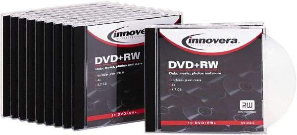 innovera - DVD+RW Discs - Use with CD, DVD Drives - Top Tool & Supply