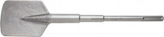 4″ Diam, SDS-Max Shank, Steel Rotary & Hammer Drill Bit 16″ OAL, Clay Spade