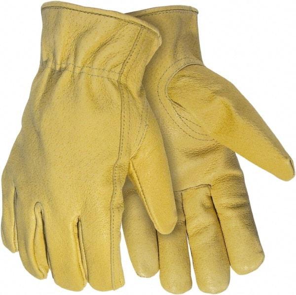 MCR Safety - Size M General Protection Work Gloves - For Work & Driver, Uncoated, Natural, Paired - Top Tool & Supply