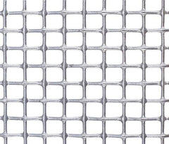 Value Collection - 21 Gage, 0.032 Inch Wire Diameter, 8 x 8 Mesh per Linear Inch, Steel, Wire Cloth - 0.093 Inch Opening Width, 36 Inch Wide, Cut to Length, Galvanized after Weave - Top Tool & Supply