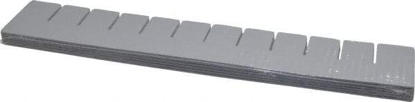 Quantum Storage - 16-1/2" Wide x 3-1/2" High, Gray Bin Divider - Use with DG92035 - Top Tool & Supply