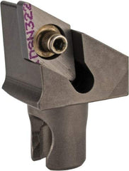 Kennametal - Right Hand Cut, Size KM16, DN.. Insert Compatiblity, Modular Turning & Profiling Cutting Unit Head - 10mm Ctr to Cutting Edge, 20mm Head Length, Series KM Micro - Top Tool & Supply