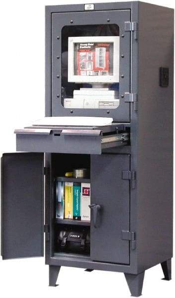 Strong Hold - Computer Cabinets Type: Computer Cabinet Width (Inch): 26 - Top Tool & Supply