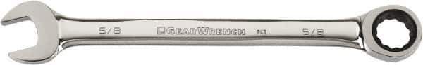 GearWrench - 1-1/8" 12 Point Combination Wrench - Chrome Vanadium Steel, Full Polish Finish - Top Tool & Supply