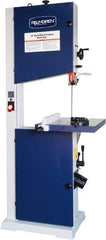 Palmgren - 18" Throat Capacity, Variable Speed Pulley Vertical Bandsaw - 45, 65, 90, 110, 155, 215, 3,000 SFPM, 1.5 hp, Single Phase - Top Tool & Supply