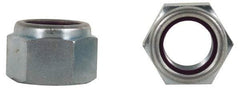 Value Collection - 1-8 UNC 18-8 Hex Lock Nut with Nylon Insert - 1-7/16" Width Across Flats, 1-3/64" High - Top Tool & Supply