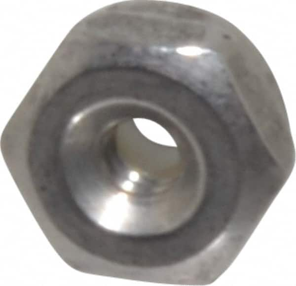 Value Collection - #2-56 UNC 18-8 Hex Lock Nut with Nylon Insert - Top Tool & Supply