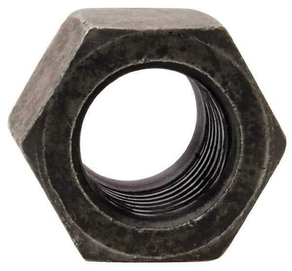 Value Collection - 3/8-24 UNF Grade 8 Hex Lock Nut with Nylon Insert - 9/16" Width Across Flats, 29/64" High, Uncoated - Top Tool & Supply