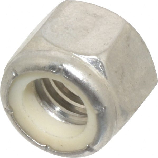 Value Collection - 3/8-16 UNC 316 Hex Lock Nut with Nylon Insert - Top Tool & Supply