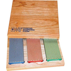 DMT - Stone Kits Abrasive Material: Diamond Grade: Extra Fine; Fine; Coarse - Top Tool & Supply