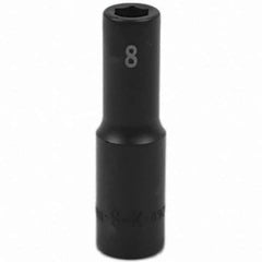 SK - Impact Socket - 3/8"DR 8MM DEEP IMPACT SOCKET - Top Tool & Supply