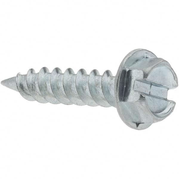 Value Collection - Sheet Metal Screws System of Measurement: Inch Head Type: Hex Washer - Top Tool & Supply