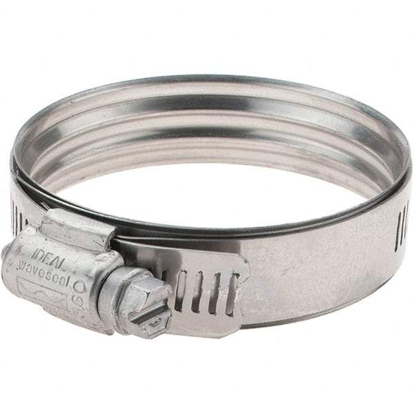 IDEAL TRIDON - SAE Size 36, 43 to 65mm Diam, Stainless Steel 360° Worm Drive Clamp - Top Tool & Supply