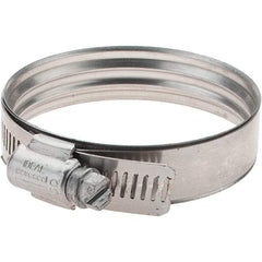 IDEAL TRIDON - SAE Size 40, 46 to 71mm Diam, Stainless Steel 360° Worm Drive Clamp - Top Tool & Supply