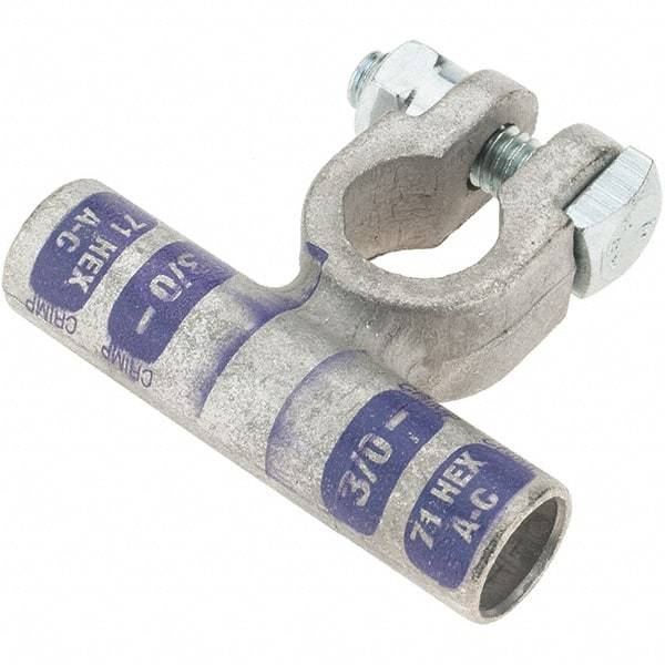 Thomas & Betts - 3/0 AWG, Tin Plated Copper Battery Connector - Purple - Top Tool & Supply