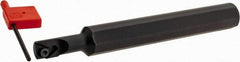 Iscar - Internal Thread, Right Hand Cut, 0.62" Shank Width x 0.62" Shank Height Indexable Threading Toolholder - 5" OAL, Various Insert Compatibility, SI Toolholder, Series IscarThread - Top Tool & Supply