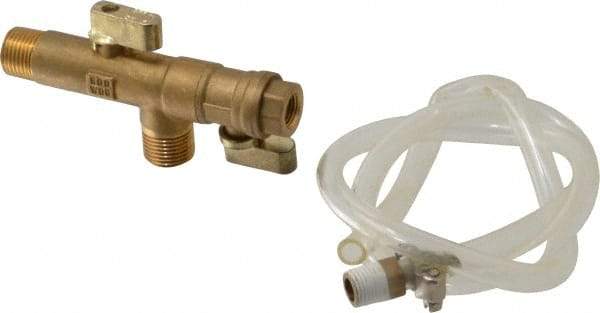 PRO-SOURCE - 1/2" Inlet, Self Cleaning Condensate Drain Kit - 1/2" NPT Outlet, 0 to 600 psi - Top Tool & Supply