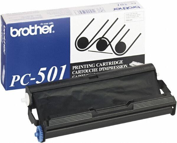 Brother - Black Thermal Print Cartridge Ribbon - Use with Brother Fax-575 - Top Tool & Supply