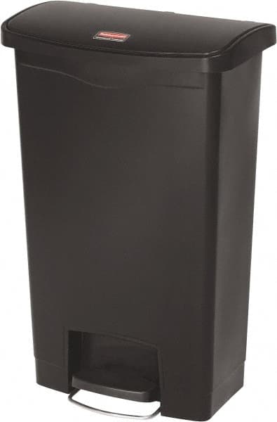 Rubbermaid - 13 Gal Rectangle Unlabeled Trash Can - Exact Industrial Supply