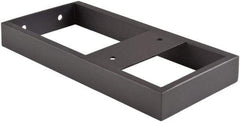 ECONOCO - Black Matte Finish Anchor Bracket - 12-3/4" Long, 6" Wide - Top Tool & Supply