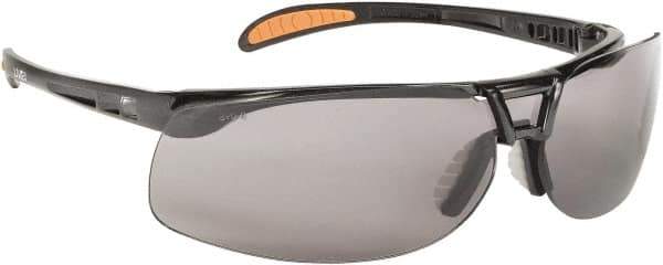 Uvex - Gray Lenses, Frameless Safety Glasses - Scratch Resistant, Adjustable Temples, Size Universal, Wrap Around - Top Tool & Supply