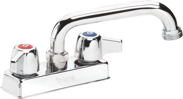 Krowne - Standard, Two Handle Design, Deck Mount, Laundry Faucet - Color Coded Handle - Top Tool & Supply