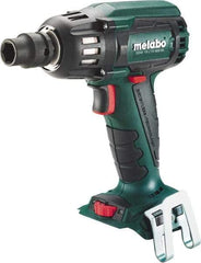 Metabo - 1/2" Drive 18 Volt Pistol Grip Cordless Impact Wrench & Ratchet - 2,150 RPM, 295 Ft/Lb Torque, Lithium-Ion Batteries Not Included - Top Tool & Supply