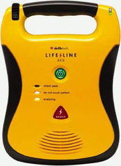 Defibtech - Adult Pad Defibrillator - 9 Volt and Nonrechargeable Lithium Battery Included - Top Tool & Supply