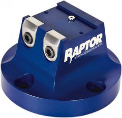 Raptor Workholding - 1-1/2" Jaw Width, 3" High Dovetail Vise - For Use with 4 & 5 Axis Workholding Systems - Top Tool & Supply