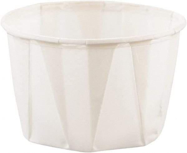 Solo - Paper Portion Cups, 2 oz, 250/Bag, 20 Bags/Carton - White - Top Tool & Supply