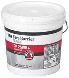 3M - 2 Gal Pail Red Acrylic & Latex Joint Sealant - -20 to 180°F Operating Temp, 10 min Tack Free Dry Time, Series CP 25WB - Top Tool & Supply