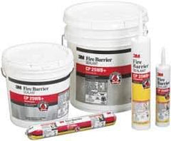 3M - 5 Gal Pail Red Acrylic & Latex Joint Sealant - -20 to 180°F Operating Temp, 10 min Tack Free Dry Time, Series CP 25WB - Top Tool & Supply