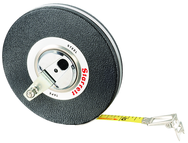 530-100 Closed Reel Measuring Tape-3/8" x 100' - Top Tool & Supply