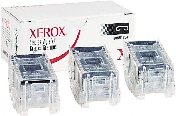 Xerox - 3.12" Leg Length, Steel Staples-Cartridge - 30 Sheet Capacity, For Use with Xerox 7760/4150 - Top Tool & Supply