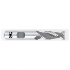 5/8 Dia. x 3-3/4 Overall Length 2-Flute Square End HSS-CO SE End Mill-Round Shank-Center Cutting-Uncoated - Top Tool & Supply