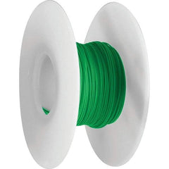 OK Industries - 30 AWG, 1 Strand, 30.4 m OAL, Copper Hook Up Wire - Green Kynar Jacket - Top Tool & Supply