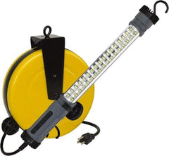 Value Collection - 120 Volt, 7 Watt, Electric, LED Portable Drop Light Work Light - 50' Cord, 1 Head, 500 Lumens, ABS - Top Tool & Supply