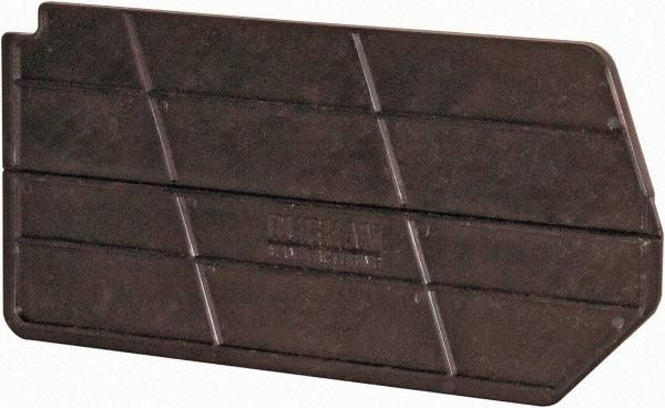 Durham - 2-1/2" Wide x 6-7/8" High, Black Bin Divider - Use with PB30220 - Top Tool & Supply