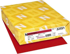 Neenah Paper - 8-1/2" x 11" Red Colored Copy Paper - Use with Laser Printers, Inkjet Printers, Copiers - Top Tool & Supply