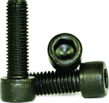 M20 - 2.50 x 120mm - Black Finish Heat Treated Alloy Steel - Cap Screws - Socket Head - Top Tool & Supply