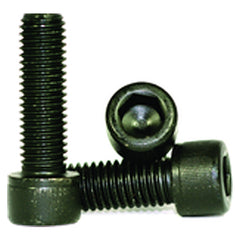 M5-0.80 × 10 mm - Black Finish Heat Treated Alloy Steel - Cap Screws - Socket Head - Top Tool & Supply