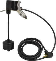 Little Giant Pumps - 115/230 AC Volt, Piggyback Vertical Mechanical Float Switch, Sump, Sew and Eff, Float Switch - 10 Ft. Cord Length, 1/5 HP, PVC, 13 Amperage Rating, For Use with Universal - Top Tool & Supply